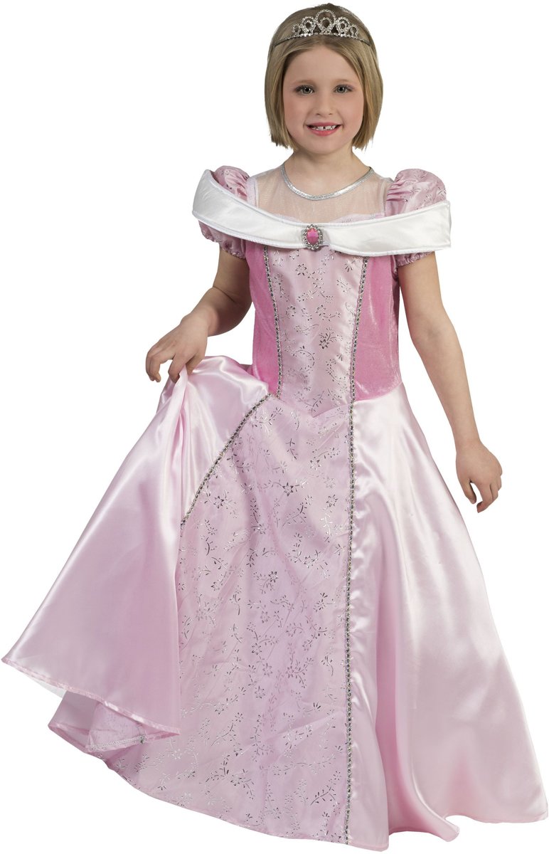 Koning Prins & Adel Kostuum | Chique Koningin Amalia | Meisje | Maat 140 | Carnaval kostuum | Verkleedkleding